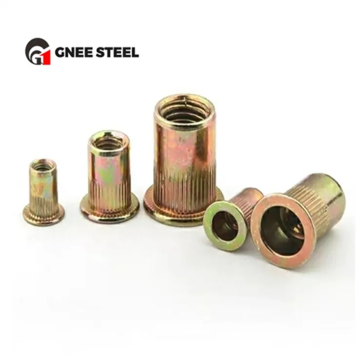 DIN7340 hnoðhnetur úr galvaniseruðu stáli