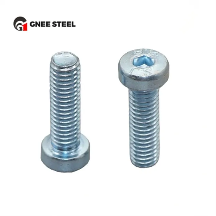 DIN7984 White Blue Galvanized Hexagon Socket Bolts