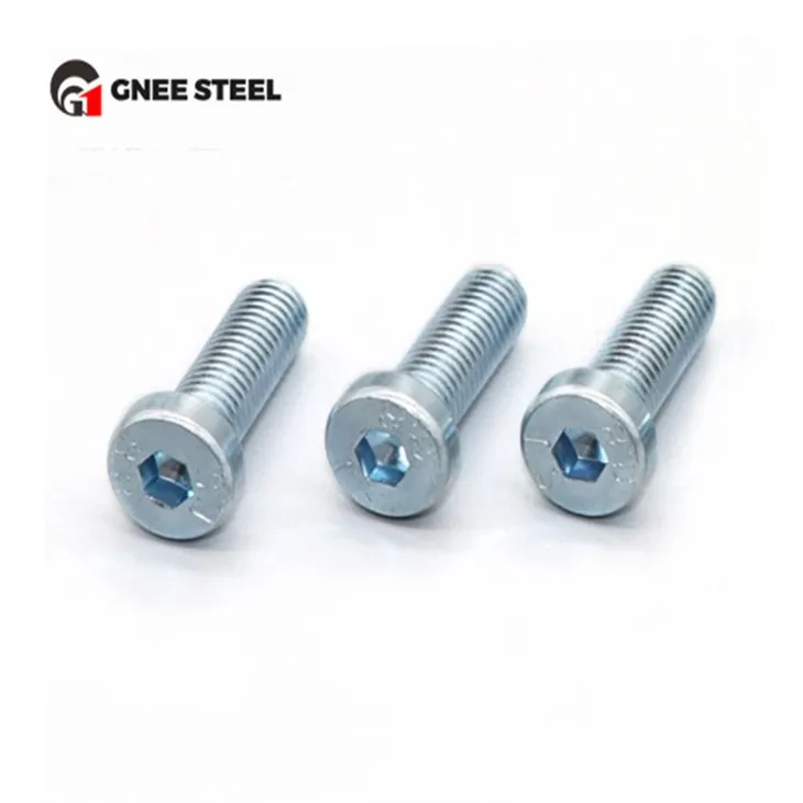 DIN7984 Hvítir bláir galvaniseruðu sexkantsboltar