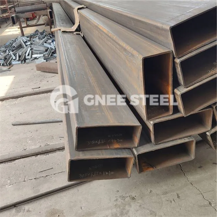 Heitt lokið EN10210 rétthyrnd holur hlutar