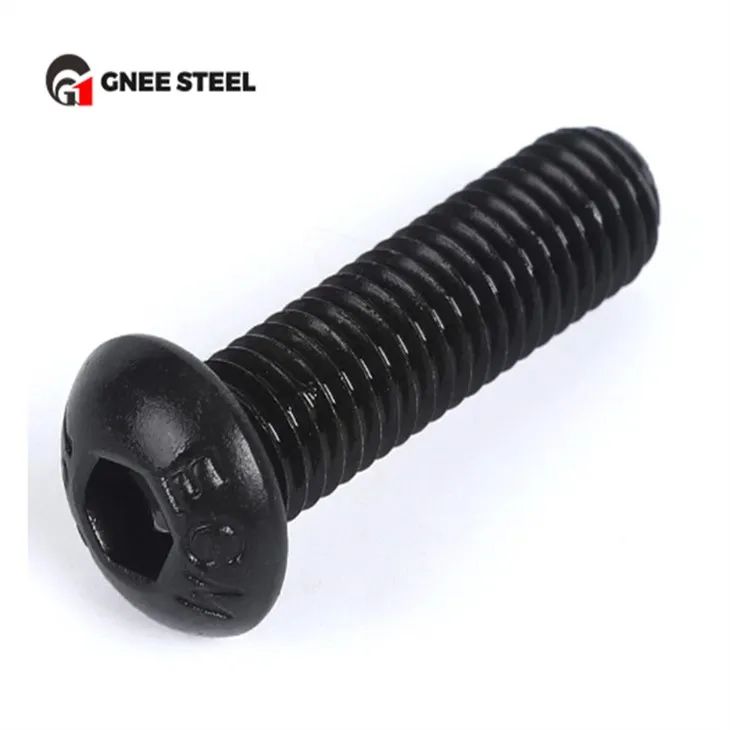 ISO7380 hnappahaus sexkantsboltar