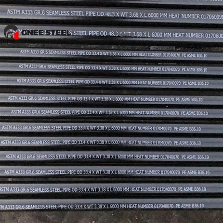 A333 6 kolefnisrör úr stáli