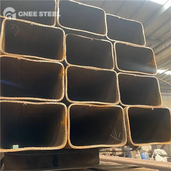 S235J 0 rétthyrnd stálpípa